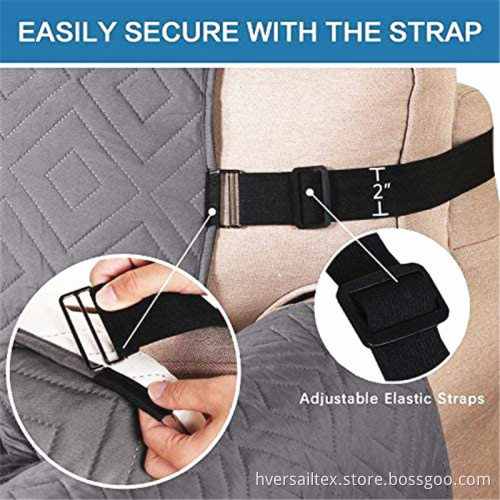 Anti-Slip Water Resistant Elastic Straps Couch Covers